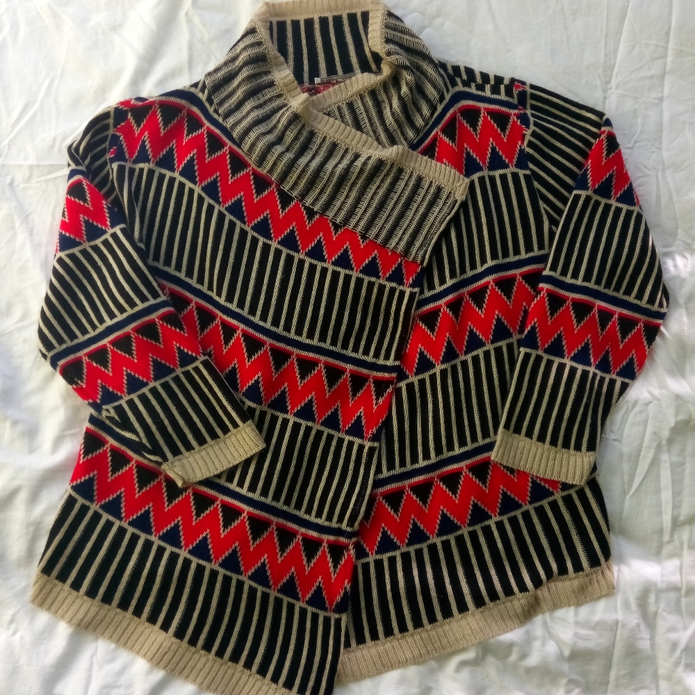 A Knitch Above Knitted Stylized Cardigan
